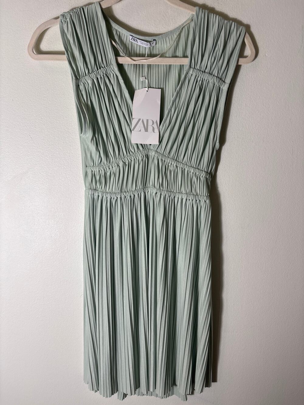 NWT Zara Mint Mini Dress Sz S